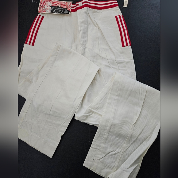 Vintage - NWT - Sasson Made In Japan Cotton Pants - Rare - Size 10 - Picture 1 of 6